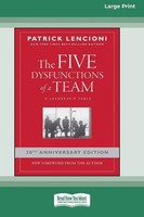 The Five Dysfunctions Of A Team Patrick M. Lencioni Taschenbuch Englisch 2024