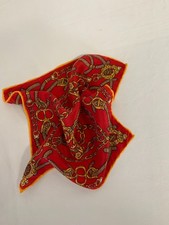 Mouchoir petit Foulard Pochette de costume en soie Vintage Cadeau Unisexe FO882