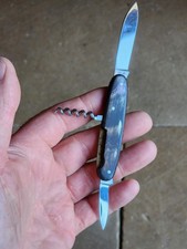 Couteau Bargeon  Knife Tire Bouchon  Thiers France Multifonctions