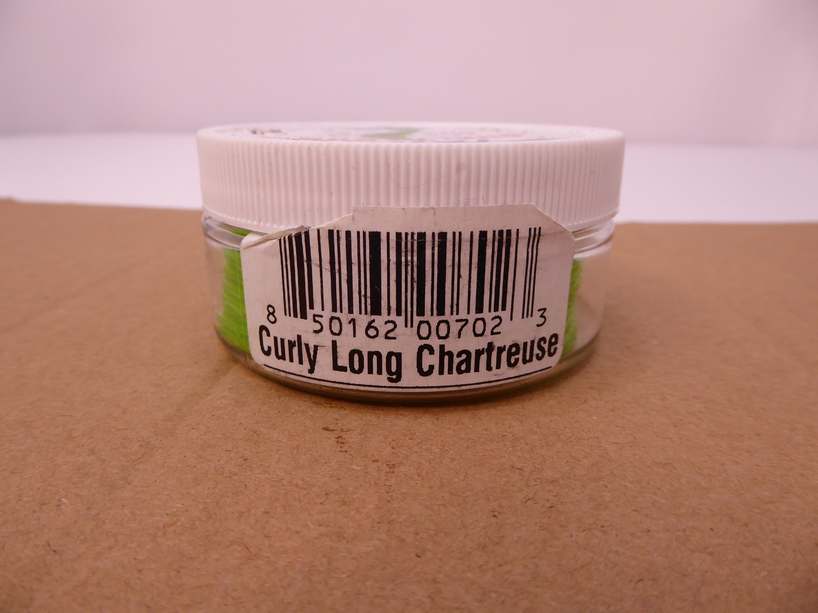 New Capt. Bruce's Otter Tails Green Chartreuse Curly Long Fishing 8 Baits 6 1/2"