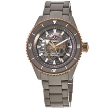 New Rado Captain Cook High-Tech Ceramic Skeleton Dial Men's Watch R32150162
