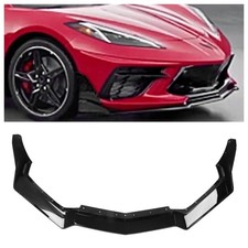 for Chevrolet Corvette C8 All Models 2020-2025 2021 Front Bumper Spoiler Lip