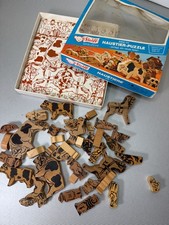 Steiff 8450/05 Haustier Puzzle aus Holz in OVP vollständig