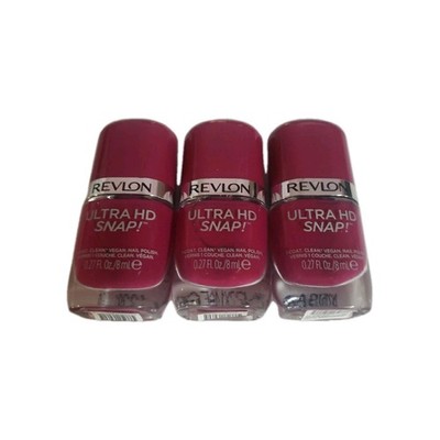 Revlon029 Berry Bliss Nail Polish 3 Pack