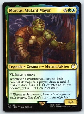 Marcus, Mutant Mayor - Universes Beyond Fallout - MTG - Near Mint