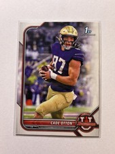 2022 Bowman University Cade Otton 1st Paper #75 Washington Huskies