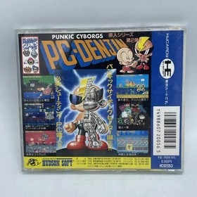 PC DENJIN Punkic Cyborgs PC Engine Hu Japan Import Free shipping FedEx DHL