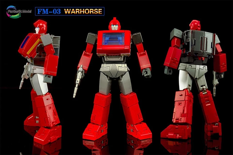 Fantastic Model FM-03 FM03 Warhorse Ironhide G1 MP Action Figure toy in stock - Image 4 of 4