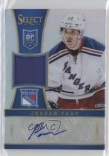 2013 Panini Select Rookie Jersey Silver Prizm 17/99 Jesper Fast #335 Auto 0i1q