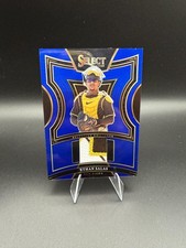 Ethan Salas /49 PATCH 2025 Panini Select Selective Swatches Blue Prizm SD Padres