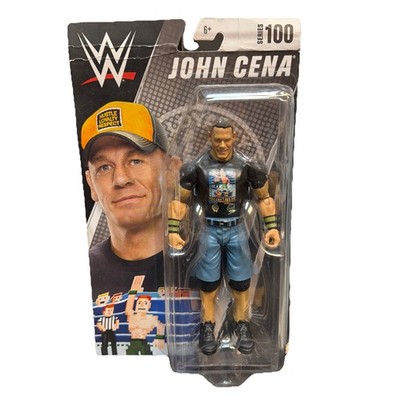 JOHN CENA WWE  Core Series 100 VHTF RARE RETRO 8 Bit Shirt New Sealed Mattel
