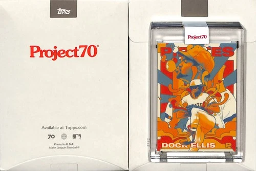 2021 TOPPS PROJECT 70 #408 1967 DOCK ELLIS - PITTSBURGH PIRATES - MATT TAYLOR