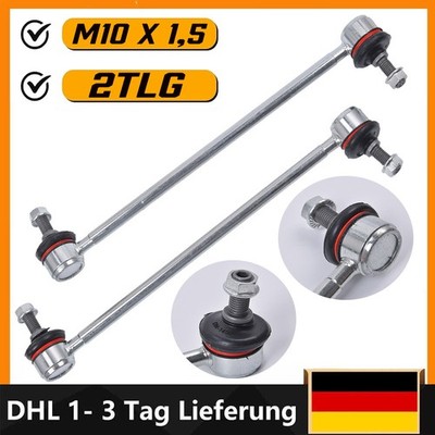 2x KOPPELSTANGE STABILISATOR VORNE FÜR OPEL CORSA D FIAT GRANDE PUNTO 199
