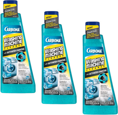 Washing Machine Cleaner with Activated Charcoal | Removes Odor-Causing Residues