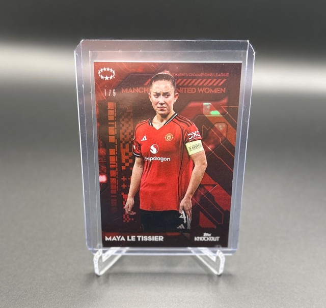 Maya Le Tissier - Topps UWCL Knockout Red /5