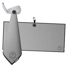 Magnetic Towel Caddie - Premium Ultra-Absorbent Microfiber Golf Towel Grey