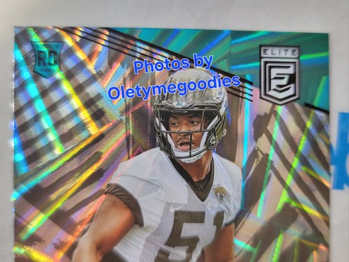 Ventrell Miller 2023 RC Elite No. 194 DONRUSS Football Jaguars - Picture 9 of 11