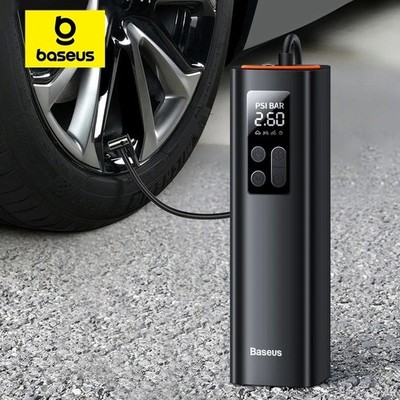 Baseus Mini Auto Luftpumpe Kompressor 12V 150PSI Reifenfüller Digital Fahrrad Bik