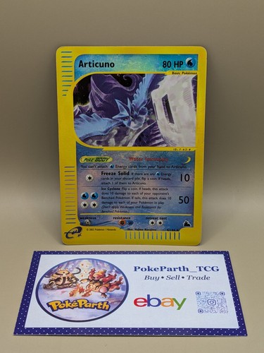 Pokemon Skyridge - Articuno 4/144 Reverse Holo MP Rare Vintage