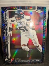 2025 Topps Chrome Will Anderson Jr. Radiating SP Texans