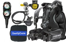 Pacchetto Attrezzatura Subacquea Cressi Trim Completo di Patrol BCD - Mini Console