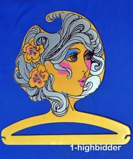 Vintage BG Milano Mod Lady Plastic Hanger Italy 1960s  70s Retro Fashion Display