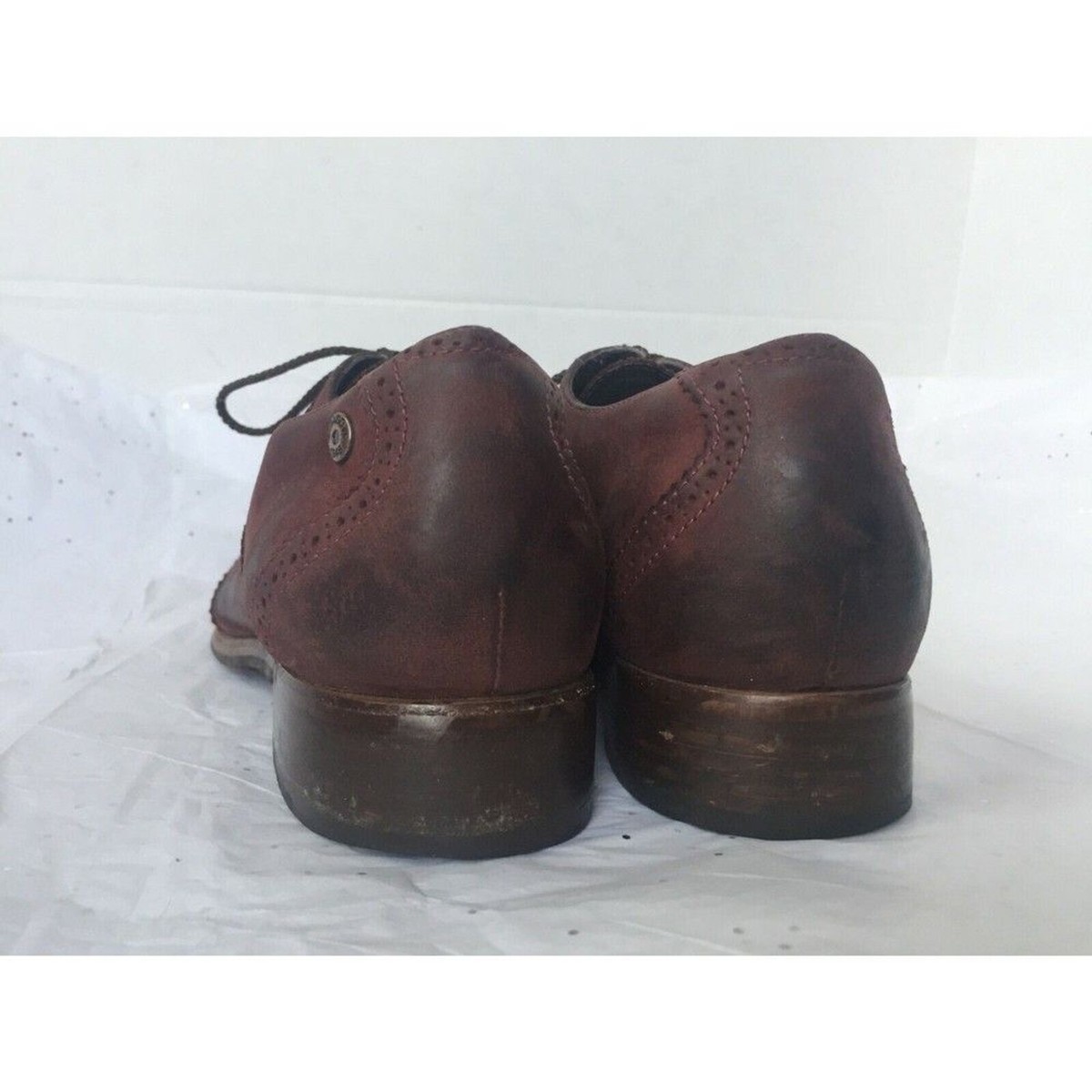 Sebago wingtip distressed oxfords Sebago Handcrafted Oxford Wingtips Size 11.5D | Mercari main image 4