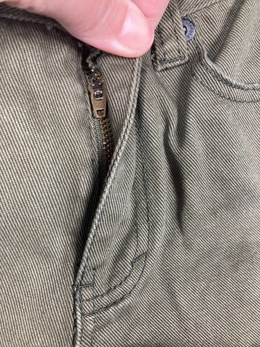 Southpole Jeans BOYS 14 26x26 Olive Green Moto Skater Rocker Grunge Streetwear - Picture 7 of 18