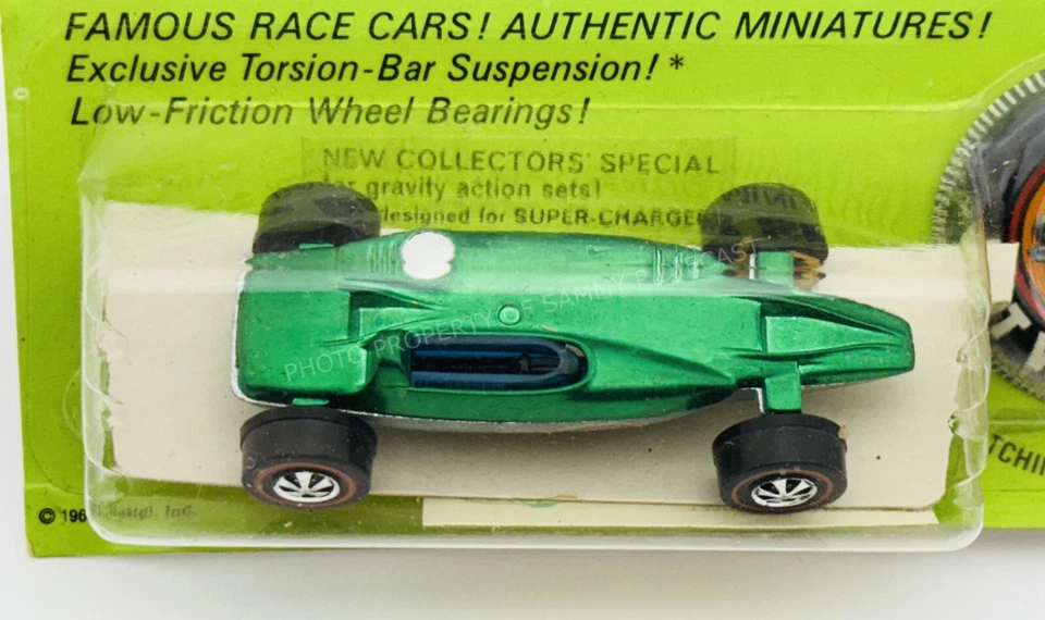 Hot Wheels Redline SHELBY TURBINE Verde HK Negro Interior ¡NUEVO EN BLÍSTER!!! Foto 2 de 4