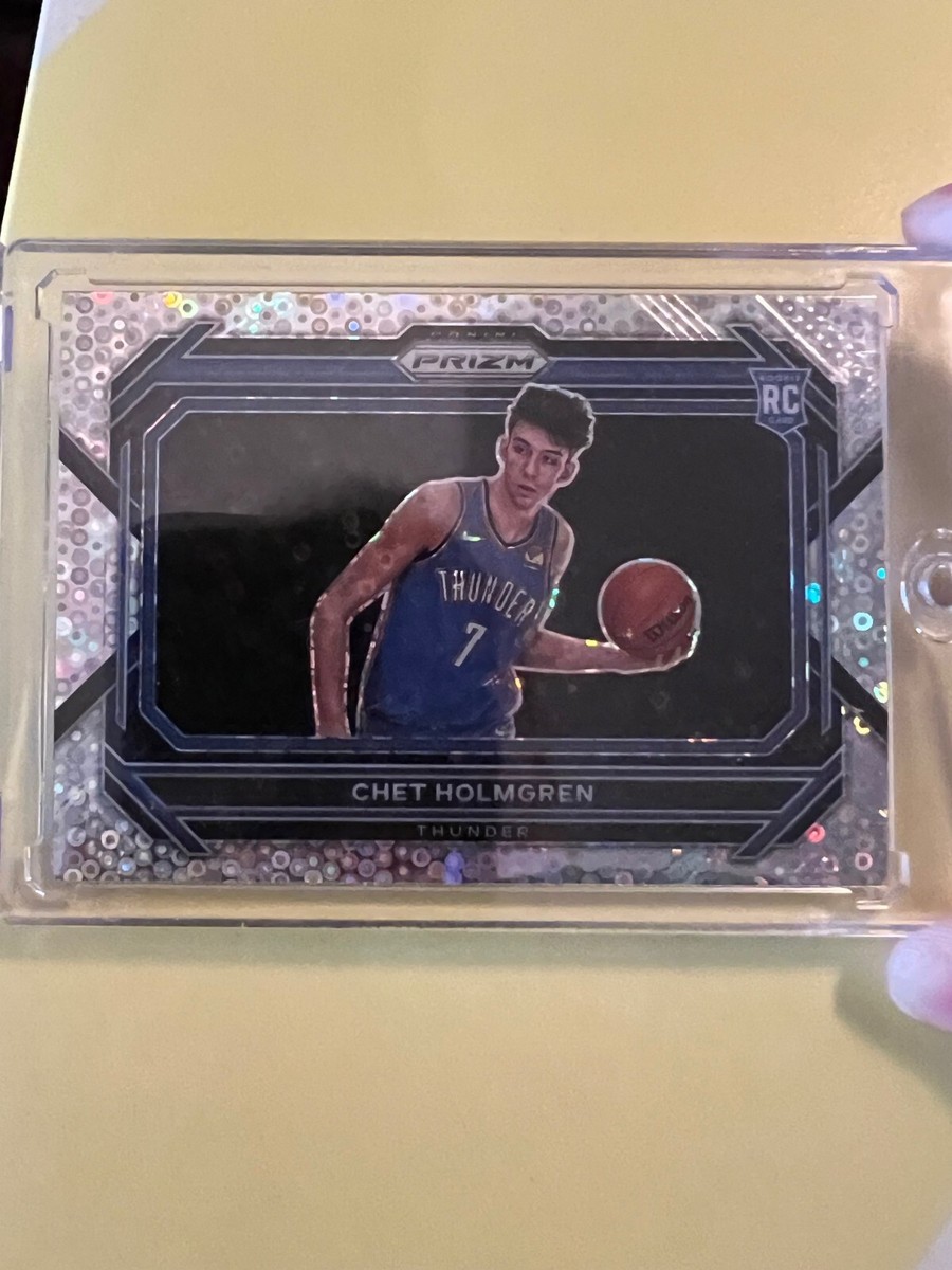 Prizm Basketball Card PSA 10 Gem Mint Chet Holmgren 2022 Prizm