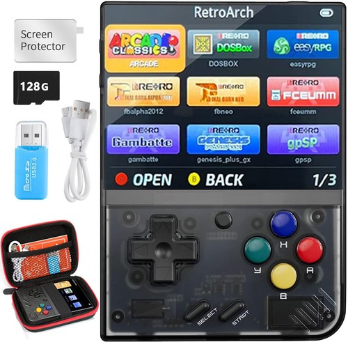 Miyoo Mini Plus Retro Handheld-Spielekonsole WIFI mit 128 GB Karte 15000+ Spiele - Bild 12 von 19