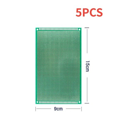 PCB Printed Circuit Boards Universal Single Side 9x15cm Green DIY Electronic Kit