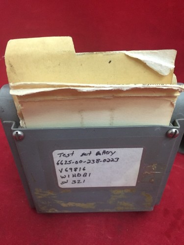 VINTAGE ACR BT-2B Militär Batterie Test Set mit Anleitung Karten siehe Angebot - Bild 7 von 11
