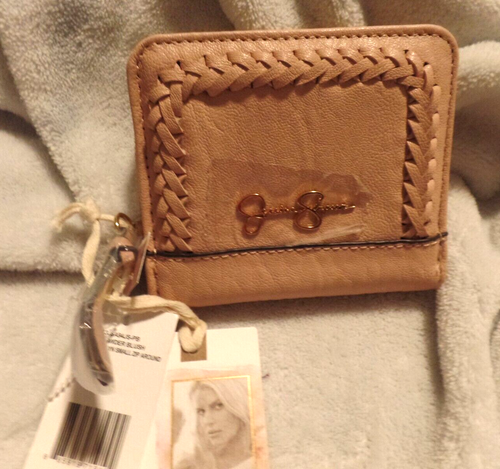 LADIES, WALLET, JESSICA SIMPSON, NEW, TAN/MAUVE/PINK - Picture 11 of 11