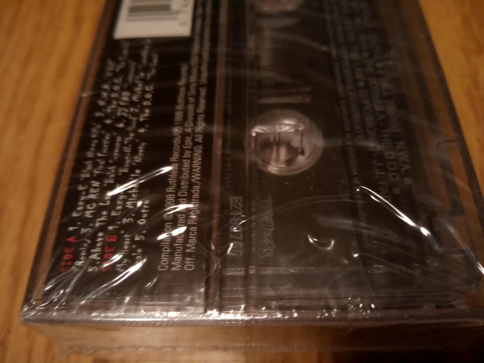 Tenth Ruthless Anniversary Compilation Decade Of Game Double Cassette New Sealed - Image 4 of 4