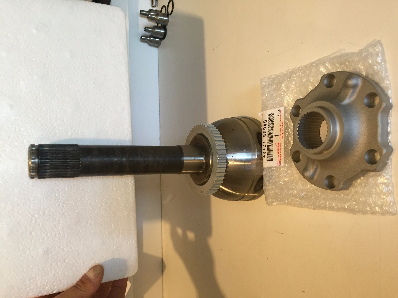 Toyota Land Cruiser Birfield junta CV y brida motriz FZJ80, FJ80 1992