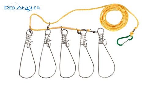Balzer Fischgalgen mit Karabiner 2,50m inkl. Sicherungskarabiner Fisch Galgen - Bild 2 von 3