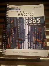 Benchmark Ser.: Benchmark Series: Microsoft Word 2019 Levels 1 2 : Text by...