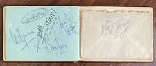 ROLLING STONES SIGNED AUTOGRAPH BOOK KINKS EVERLY BROS GEORGIE FAME ADAM FAITH 