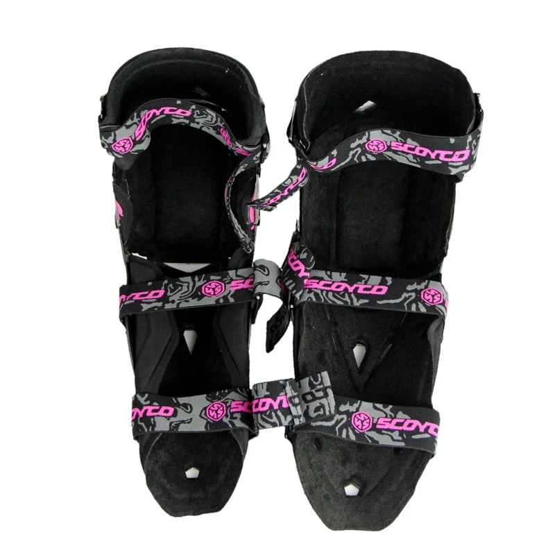 Motorcycle Off Road ATV Adult Knee Pad Protective Guard Armor Gear Pads Scoyco - Image 4 of 4