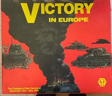 Victory in Europe Omega Games 1st ed 1985 UNPUNCHED VG+