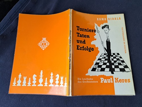 Ridala: Paul Keres - Turniere, Taten + Erfolge, Original de Gruyter 1959, Schach - Bild 4 von 10