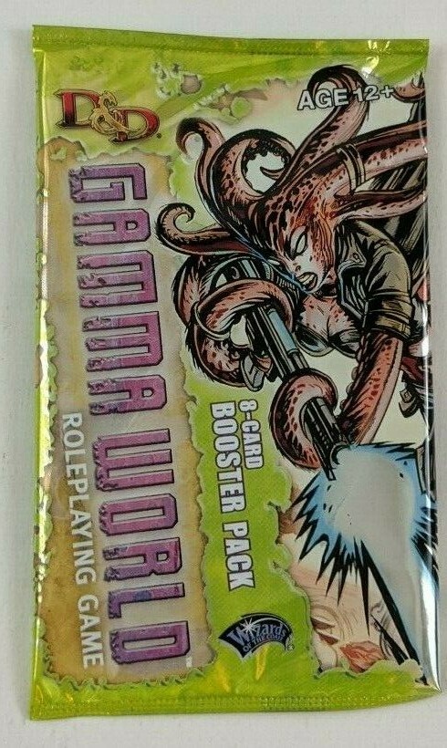 gamma world booster box Amazon.com: Wizards of the Coast Gamma World RPG 1 Booster Pack Dungeons  and Dragons Gamma World : Toys & Games