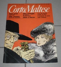CORTO MALTESE Rivista - Anno 2 N. 8 (Crepax, Pratt, Manara, Battaglia, Altan)