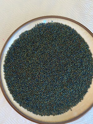 Toho Seed Beads - 15/0 - Metallic Iris Green/Brown
