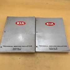 1994 1995 1996 1997 1998 KIA Technical Service Bulletins - 2 Volume Set