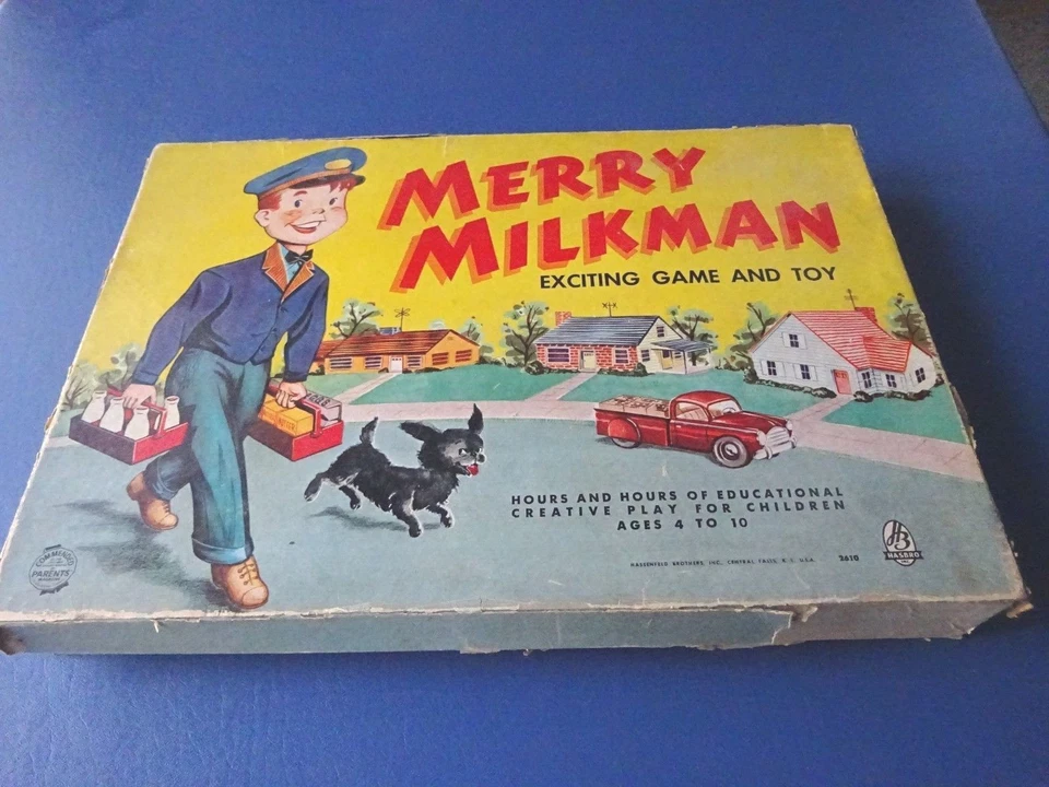 STENS / SILVER STREAK MERRY MILKMAN GAME PARTS , COMPLETE YOUR GAME!
