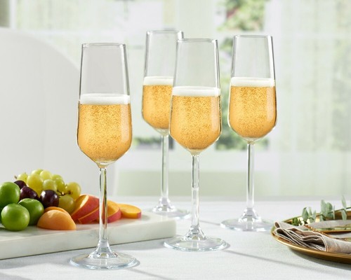 6x 195ml Set Champagne Prosecco Flutes Stemmed Glasses Pasabahce Party Drinkware - Picture 8 of 11