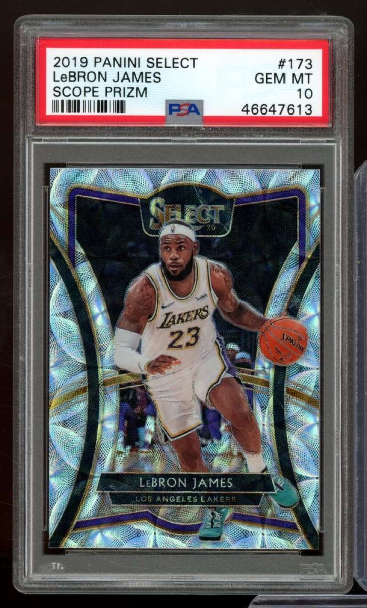 LeBron James Card 2019-20 Panini Select Scope Prizm #173 PSA 10 | eBay