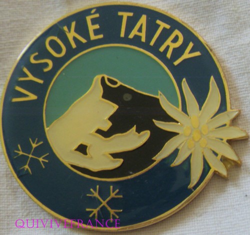 Insigne Badge Ski Candanchu - Montagne - Cuivre - Autriche - Vintage